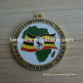 metal gold burkitt's lymphoma fund for Africa medals, custom I am the winner soft enamel medallions metal